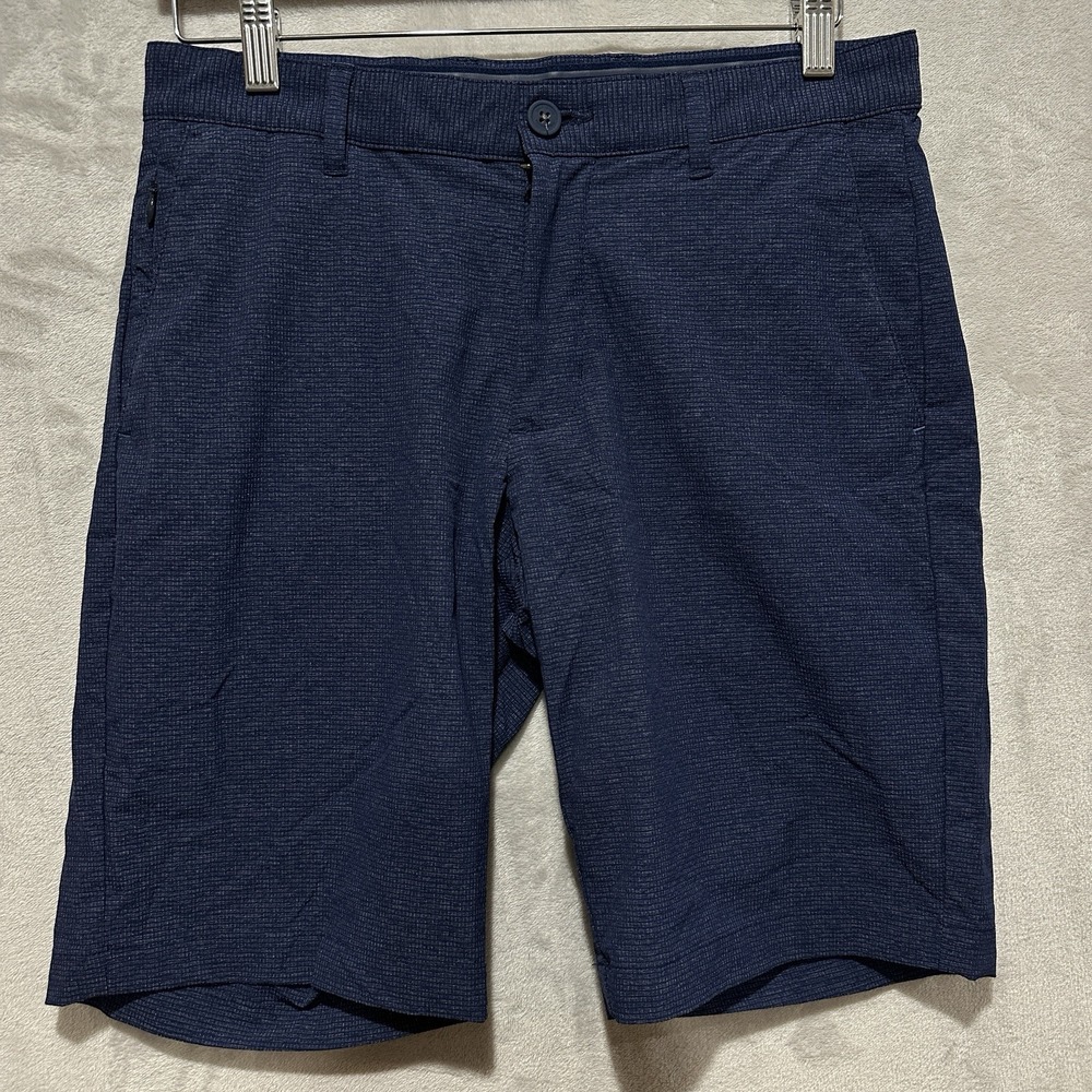 Tommy Bahama Chip Shot IslandZone Golf Chino Shorts Men's‎ 30 Navy Blue Woven